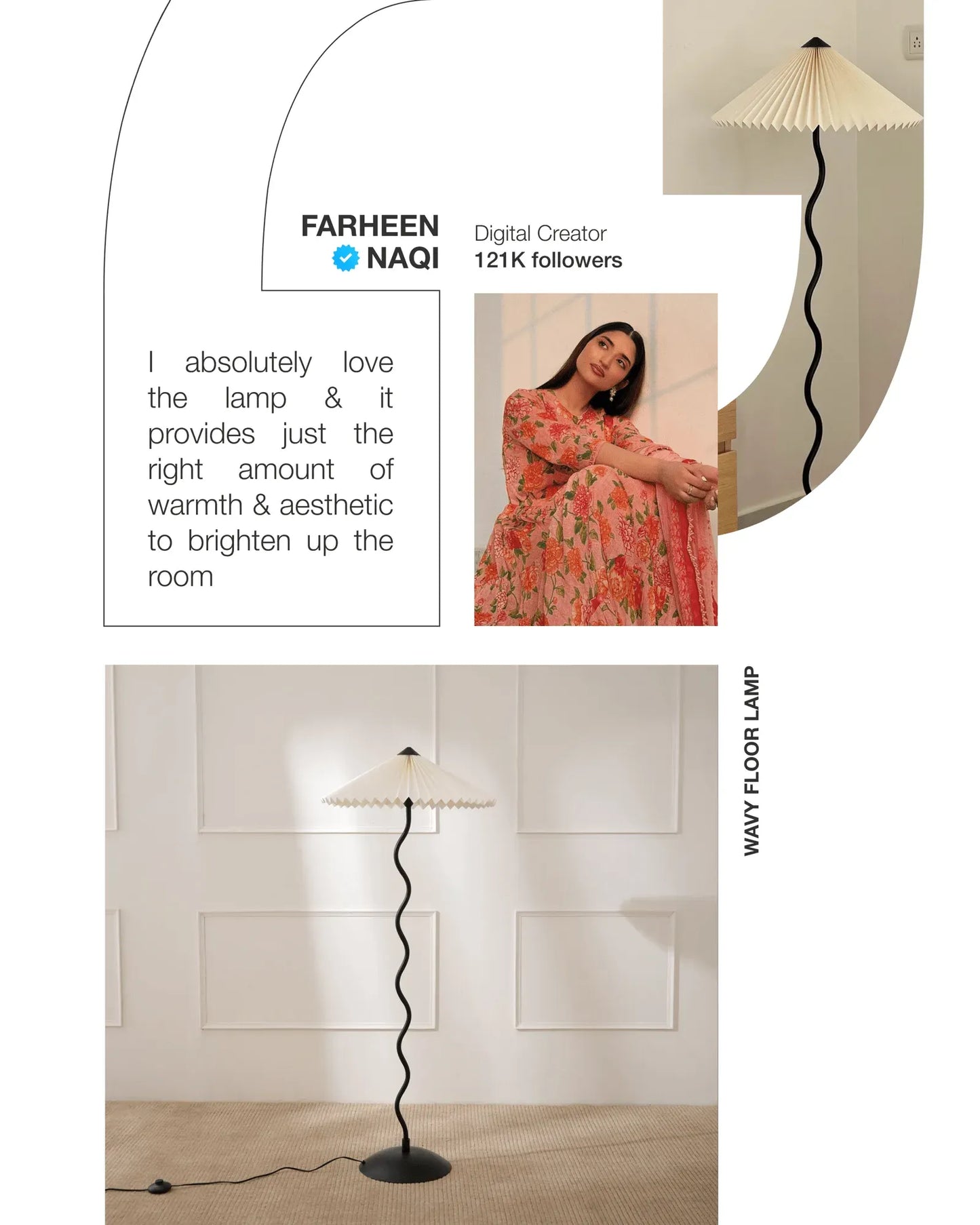 Wavy Floor Lamp