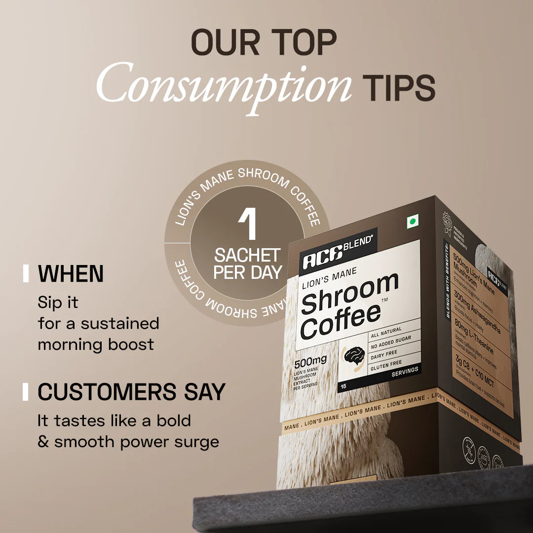 Lion's Mane Shroom Coffee