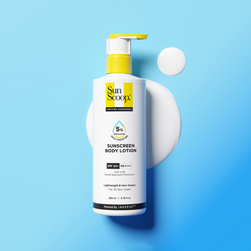 Sunscoop 5% Niacinamide Sunscreen Body Lotion SPF 50+ PA ++++ (200ml)