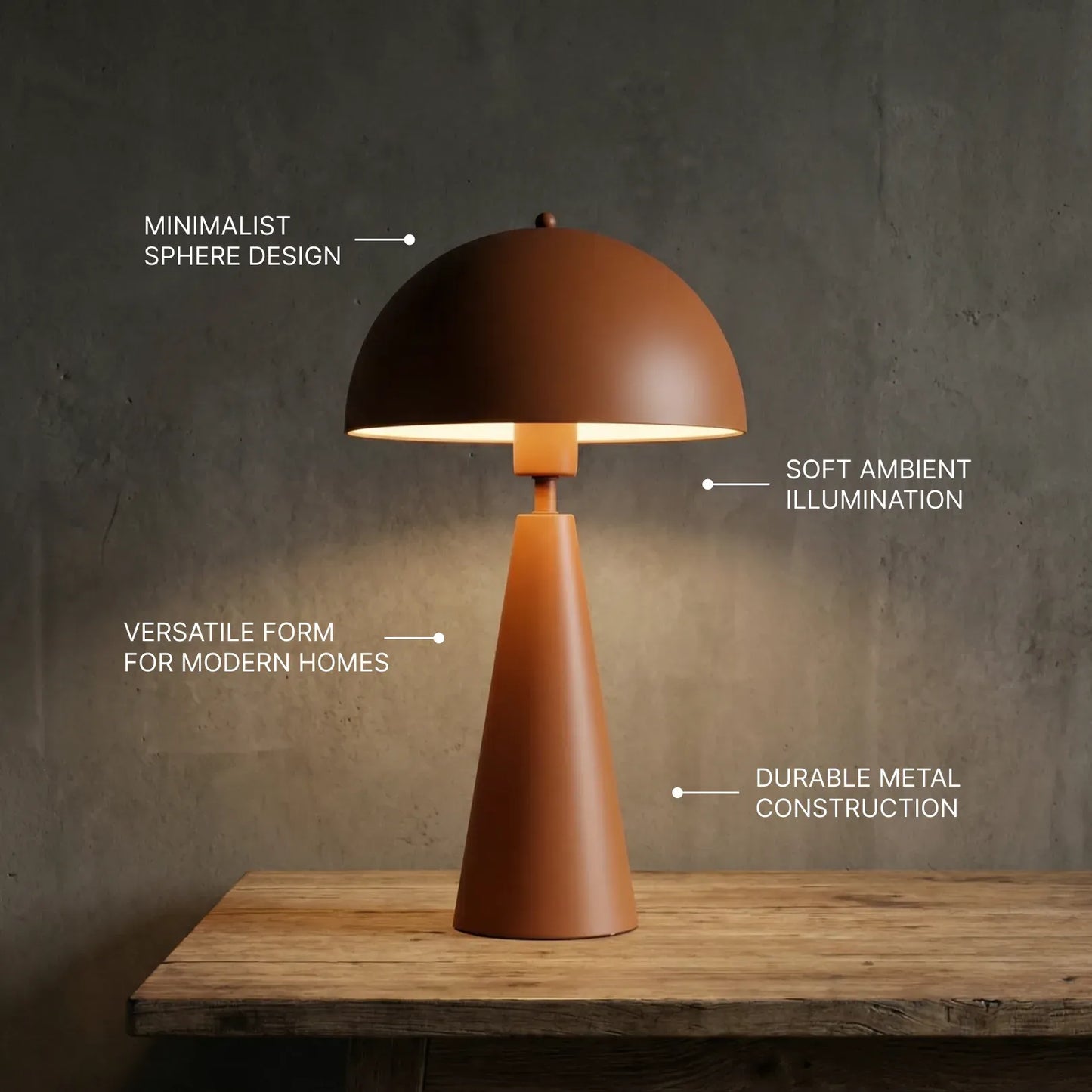 Hoa Sphere Table Lamp