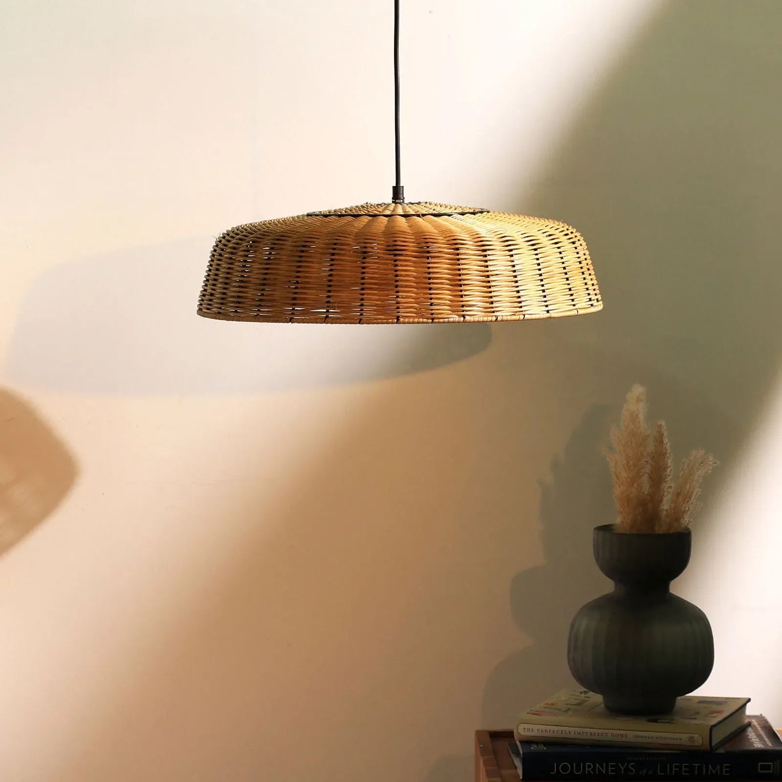 Natural Opulence Cane Pendant Lamp