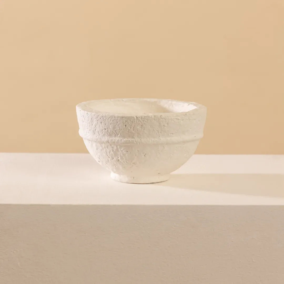 Paper Mache Sculpture Bowl