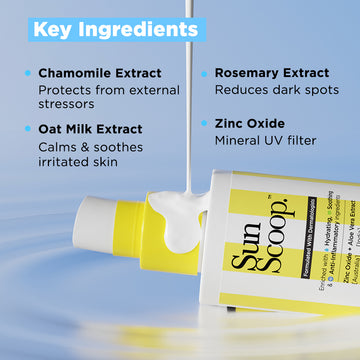 Sunscoop Hydrating Fluid Sunscreen for Face and Body | SPF 60, PA++++ (125ml)