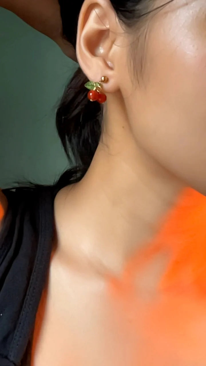 Cherry Earrings