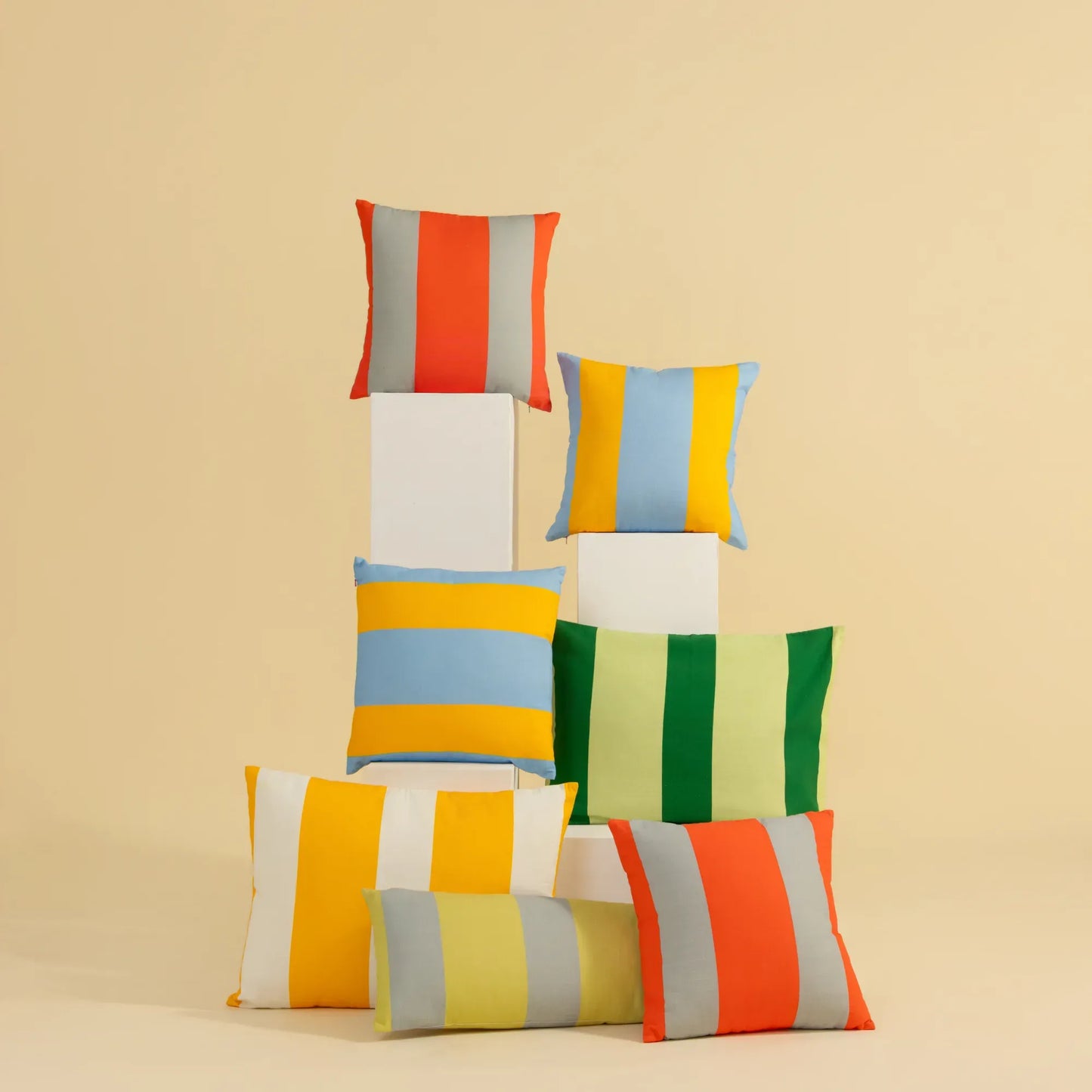 Colourways Cushion Cover Buttercream With Filler
