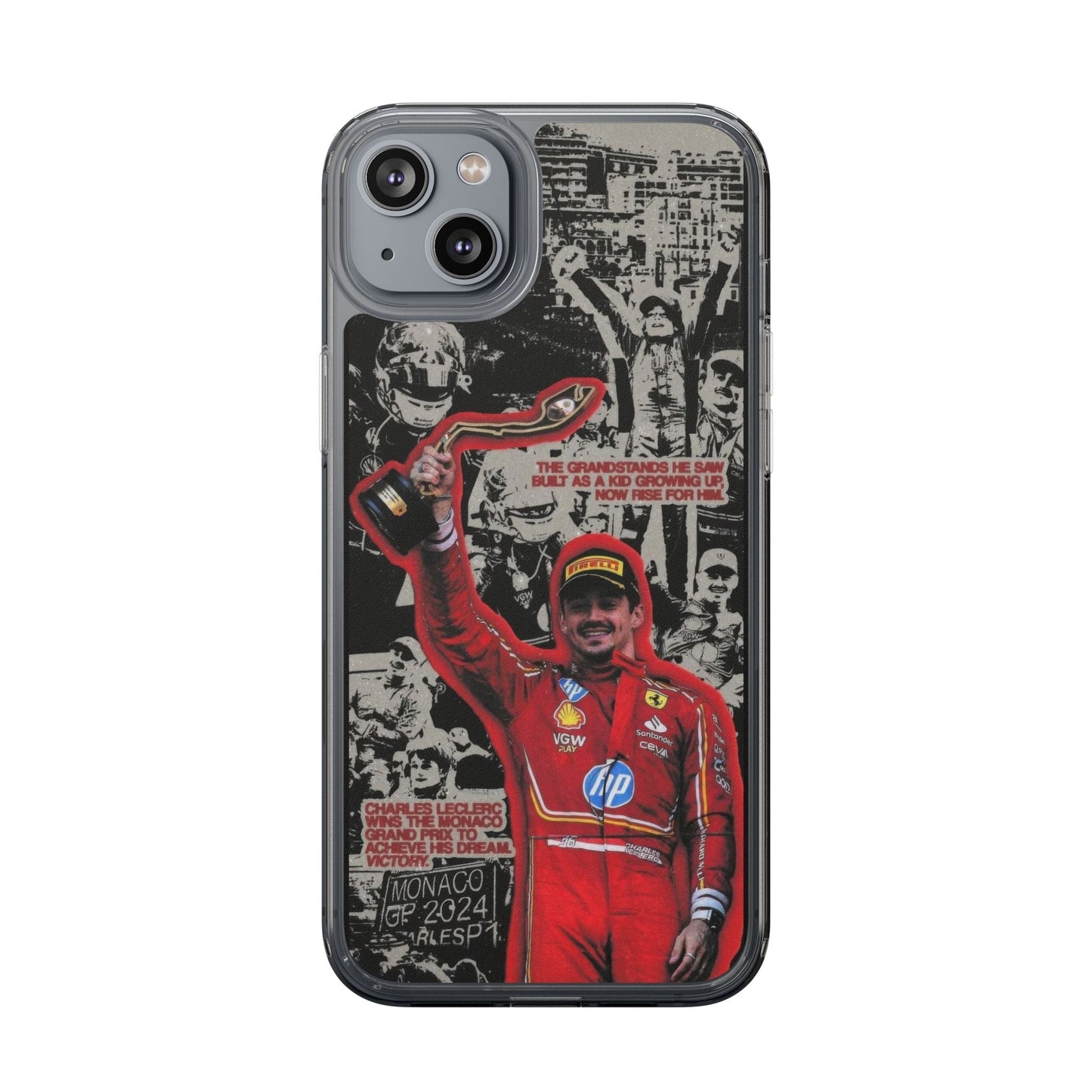 Charles Leclerc Monaco // Phone Case
