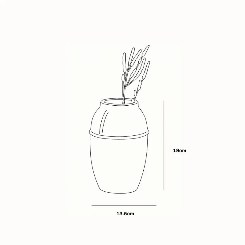 Paper Mache Vase