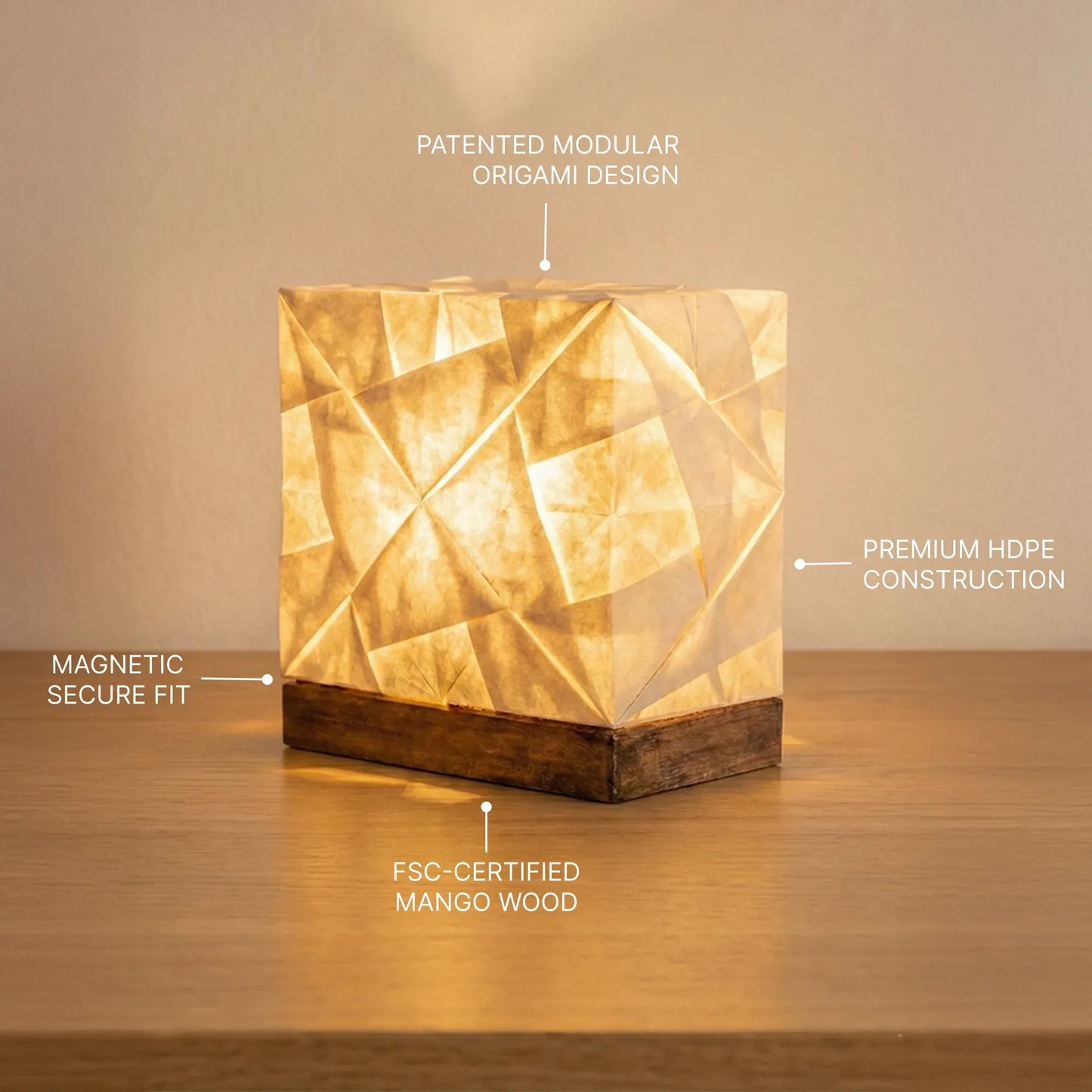 Sonobe Cube Desk Lamp