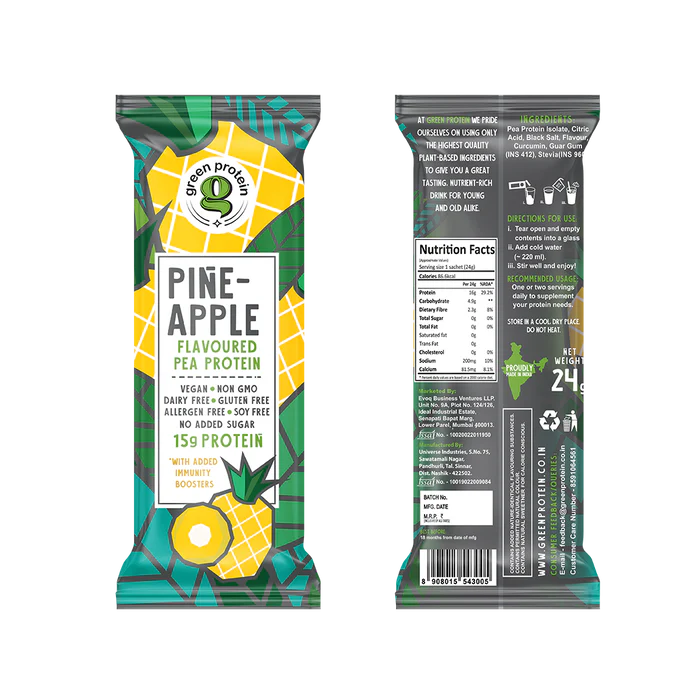 Regular Assorted Sachets 15g Plant Protein - Pack of 12