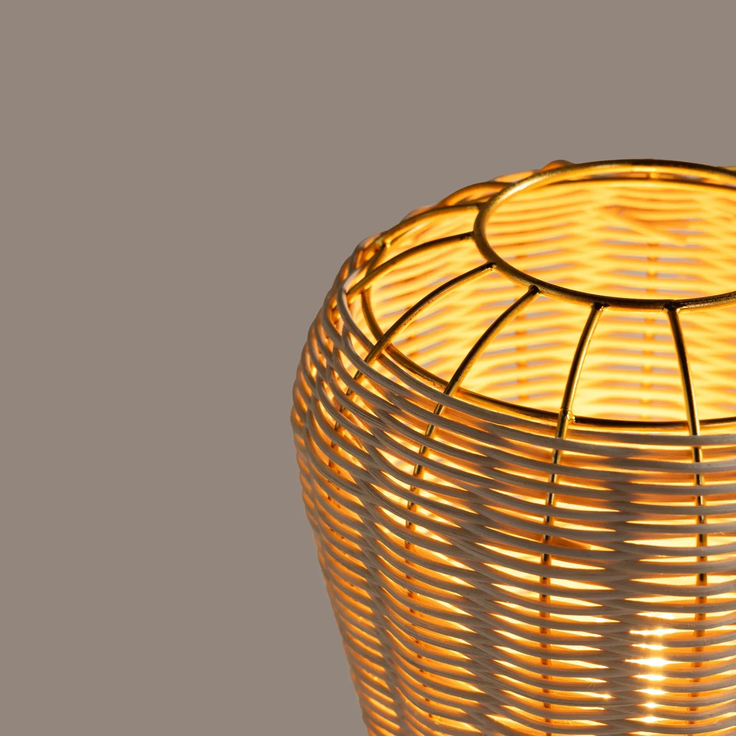 Meiji Rattan Table Lamp