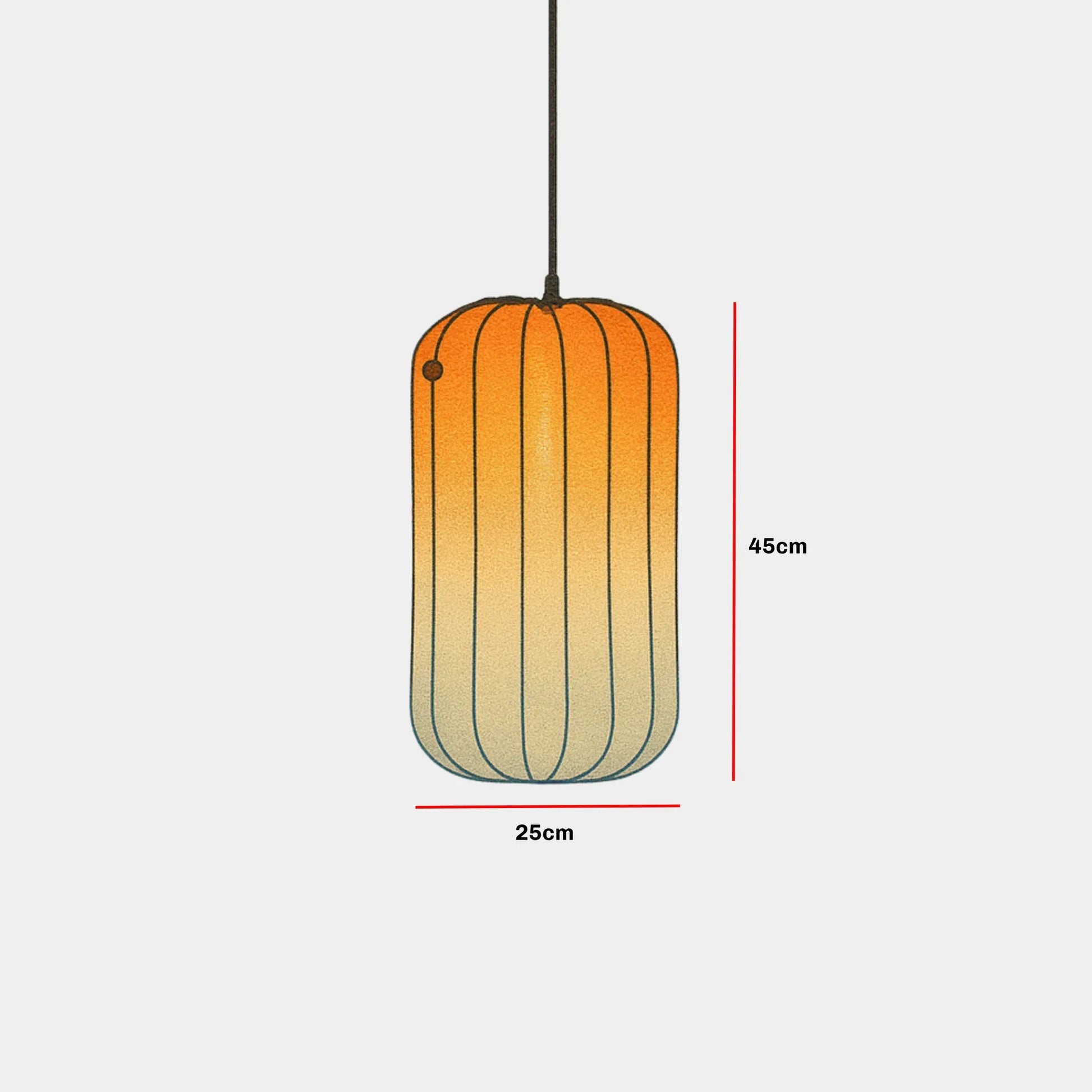 Horizon Collection Long Pendant Lamp