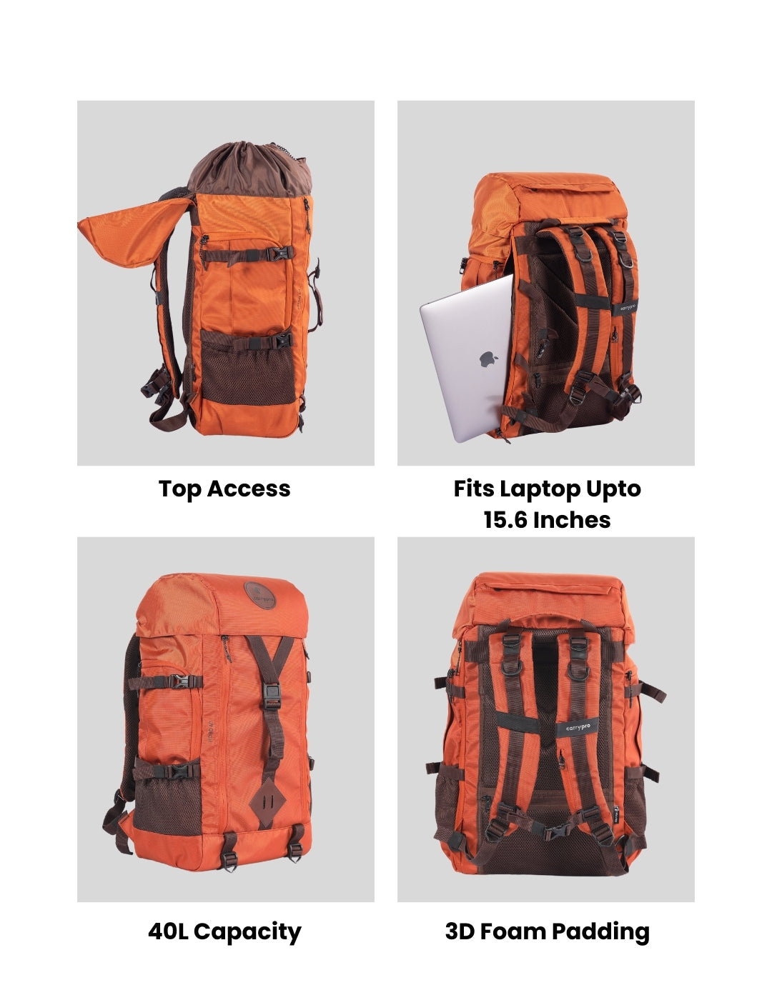 HOBO40 Functional Travel Backpack (40L)