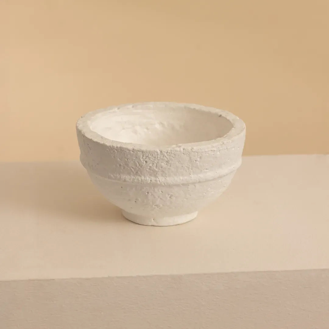 Paper Mache Sculpture Bowl
