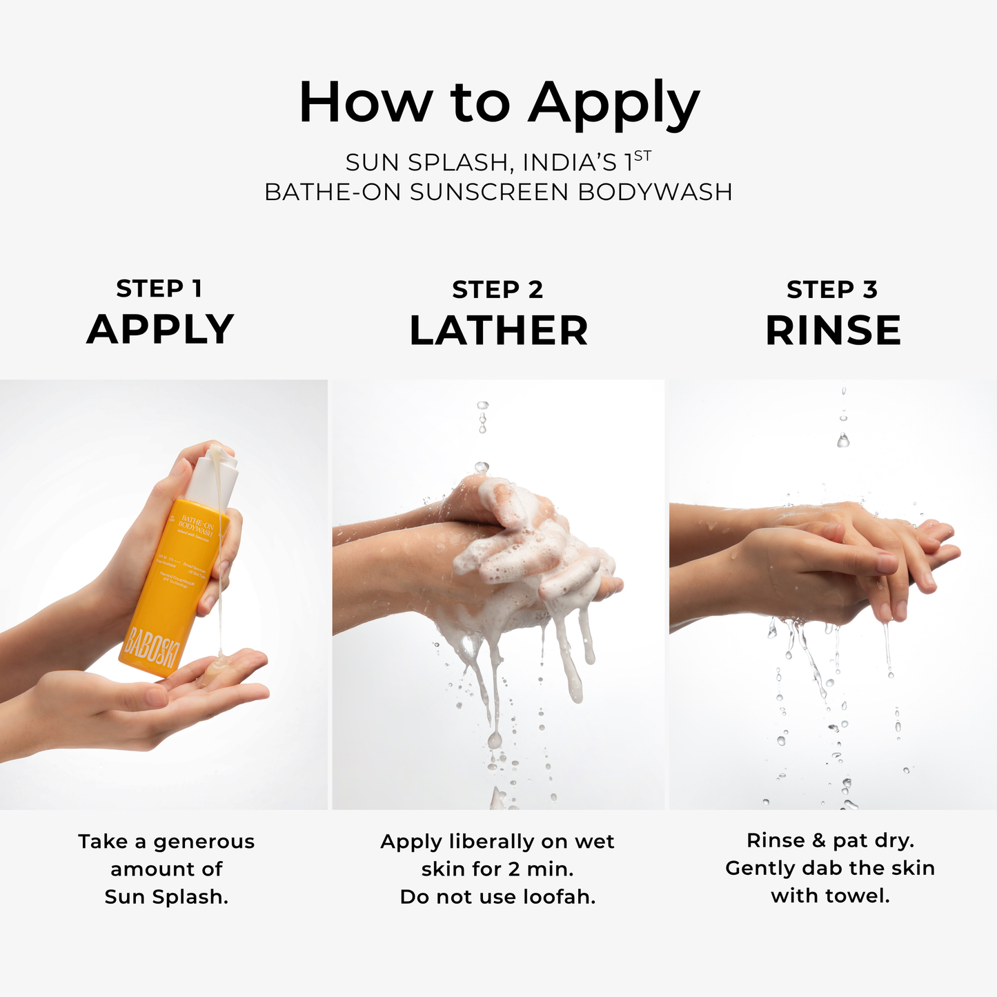 Baboski Bodywash Sun Splash