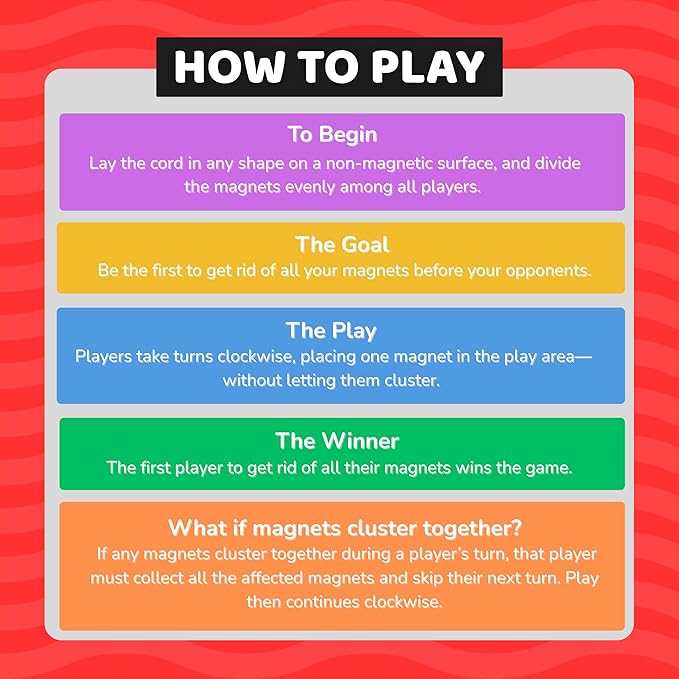 MAGMATE Classic - Fun Magnetic Game (Ages 3+) (2-4 Players)