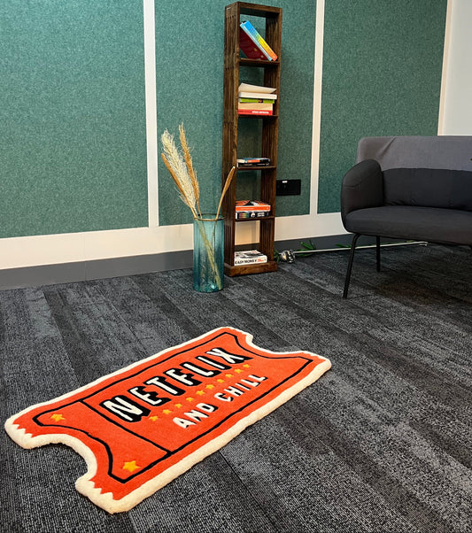 Netflix And Chill Rug