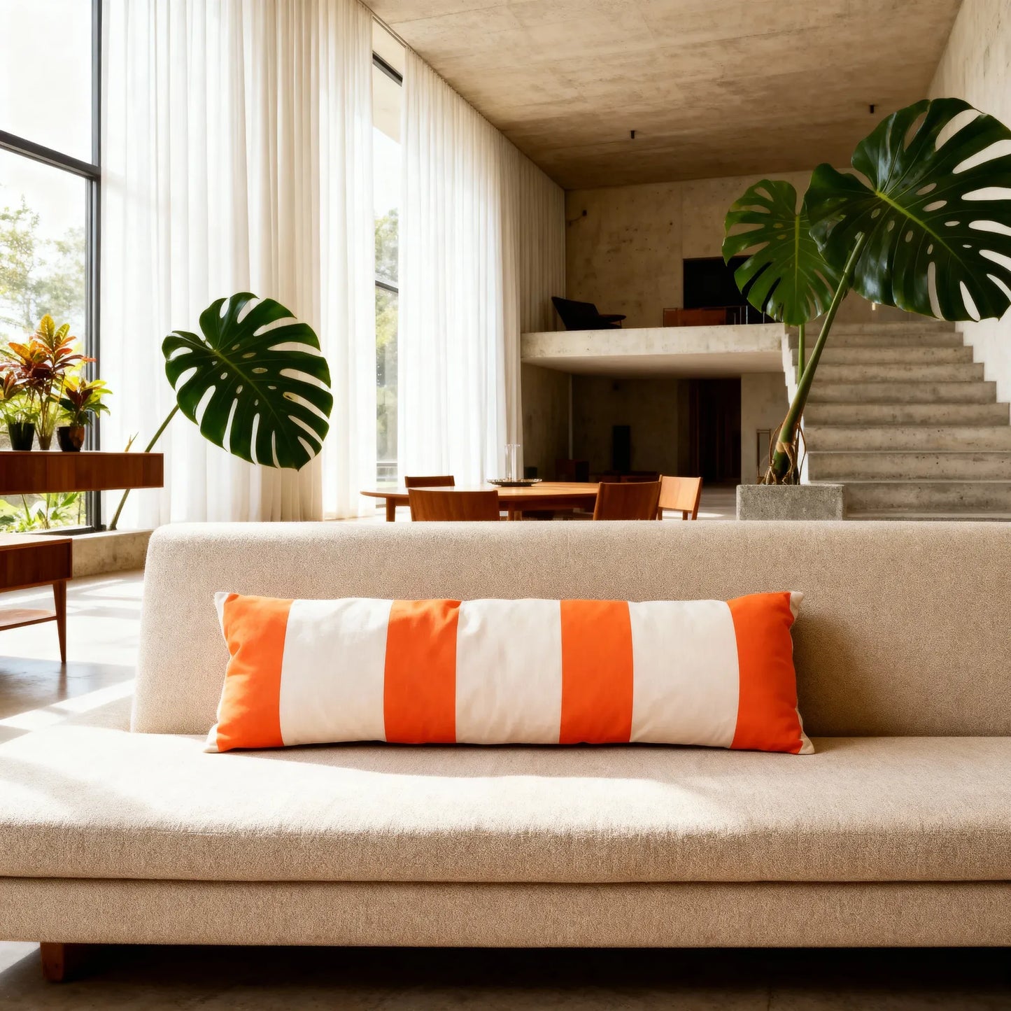 Colourways Cushion Cover Sunset Sorbet With Filler