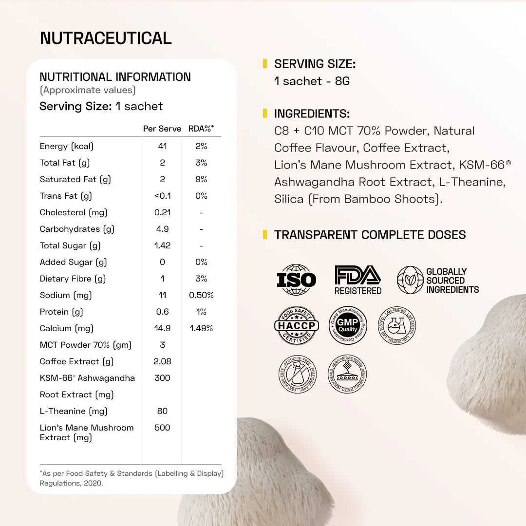 Lion's Mane Shroom Coffee