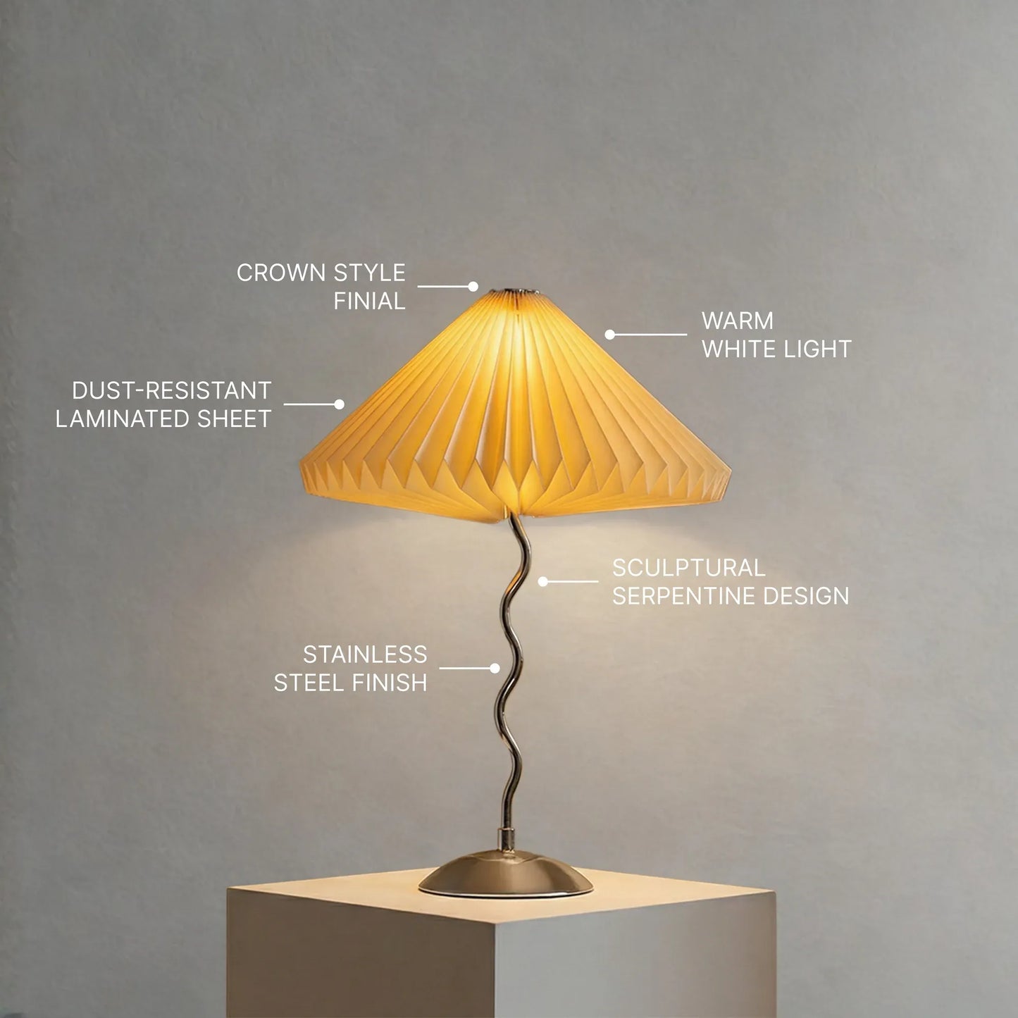 Wavy Table Lamp