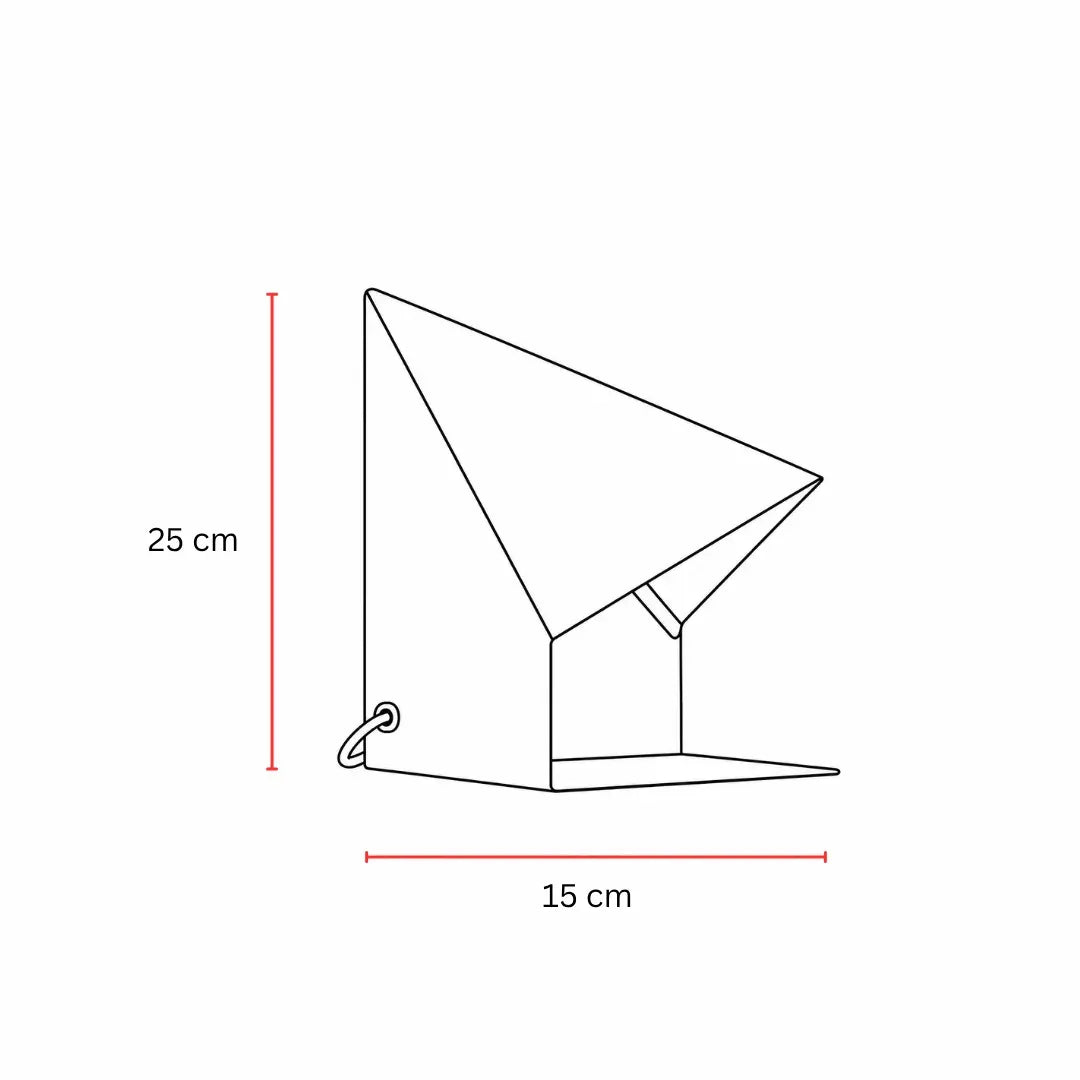 Fold Prism Table Lamp Tangerine
