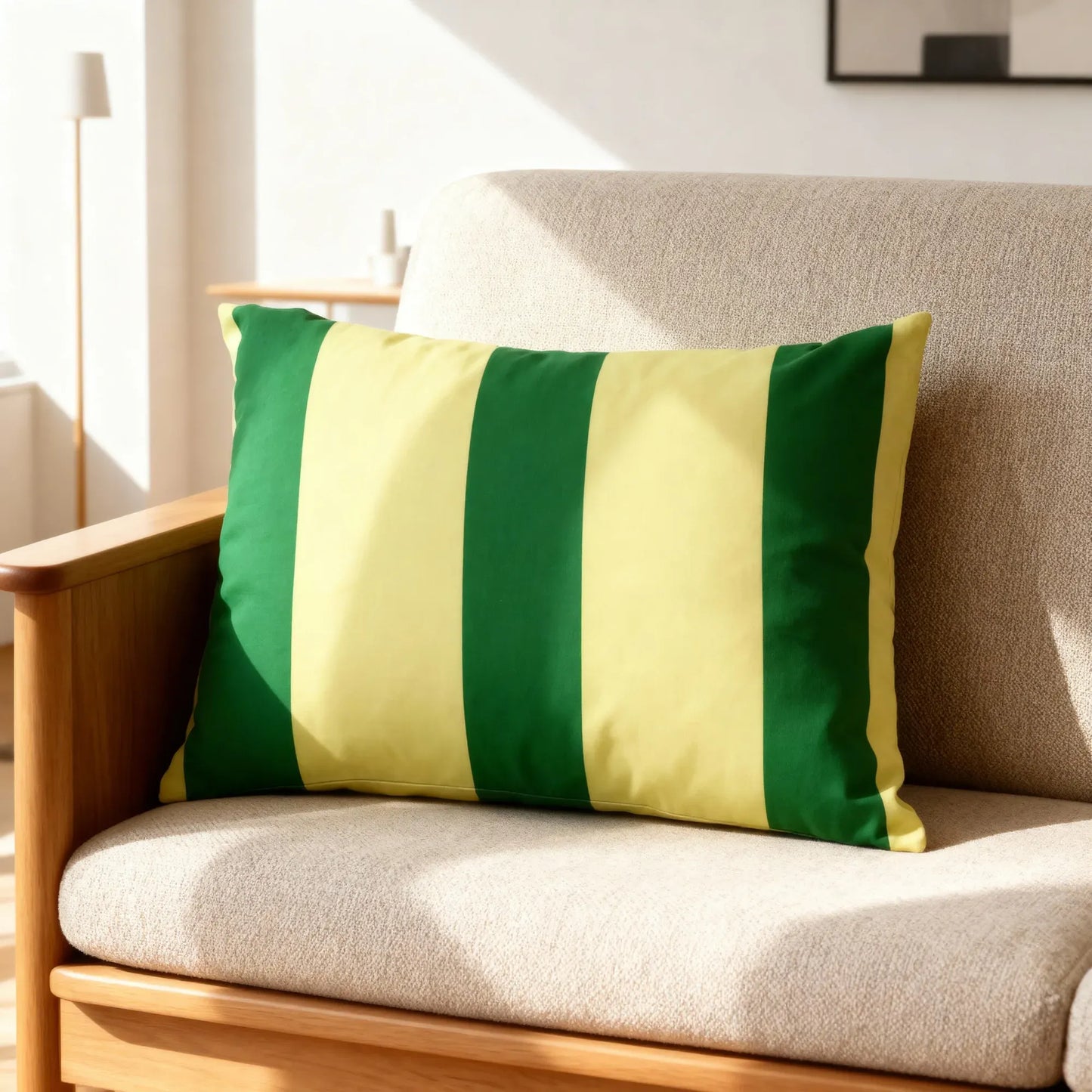 Colourways Cushion Cover (Matcha) With Filler