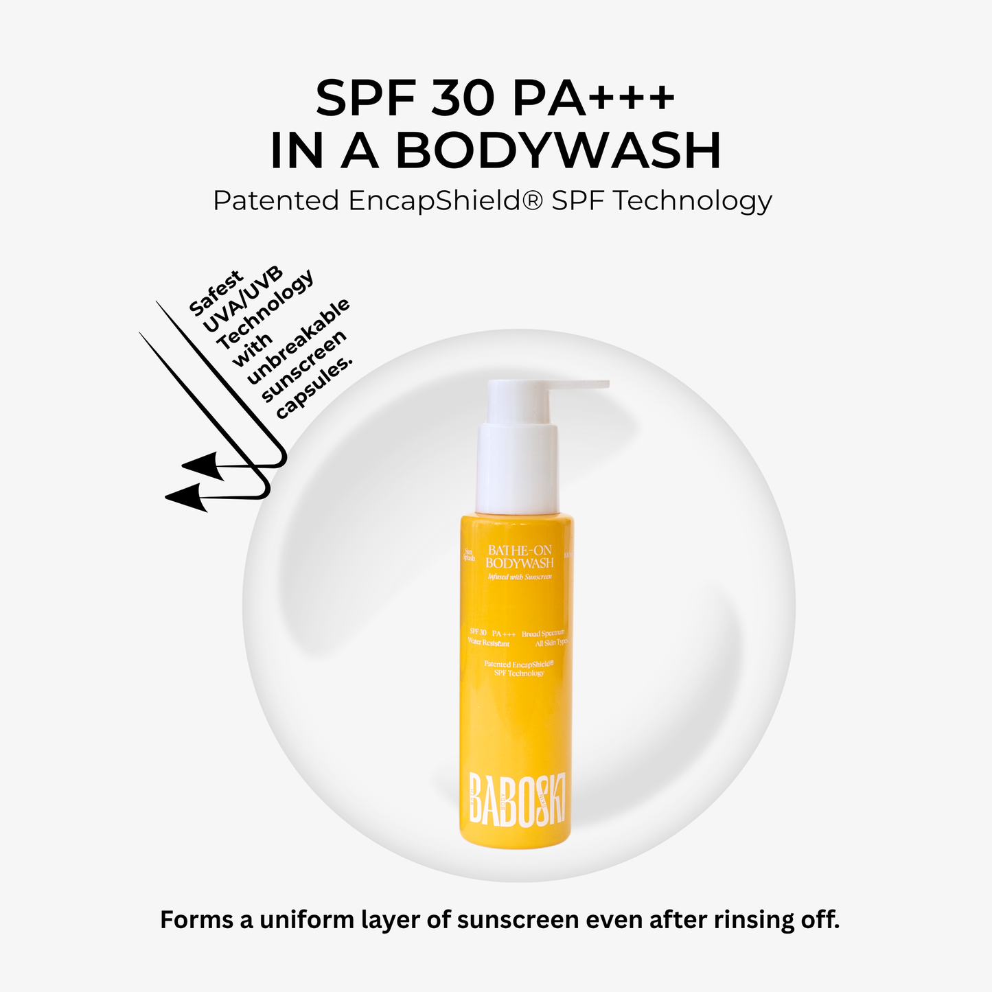 Baboski Bodywash Sun Splash