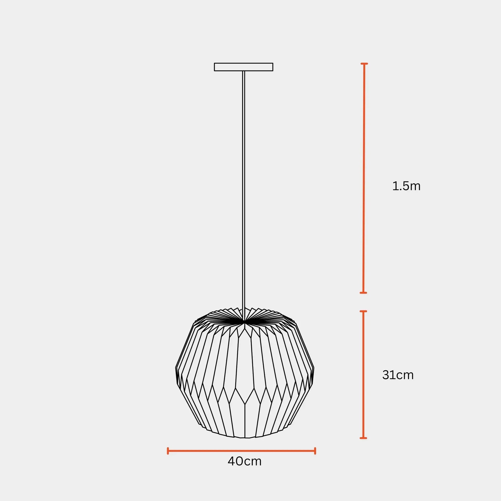 Tabla Pendant Lamp