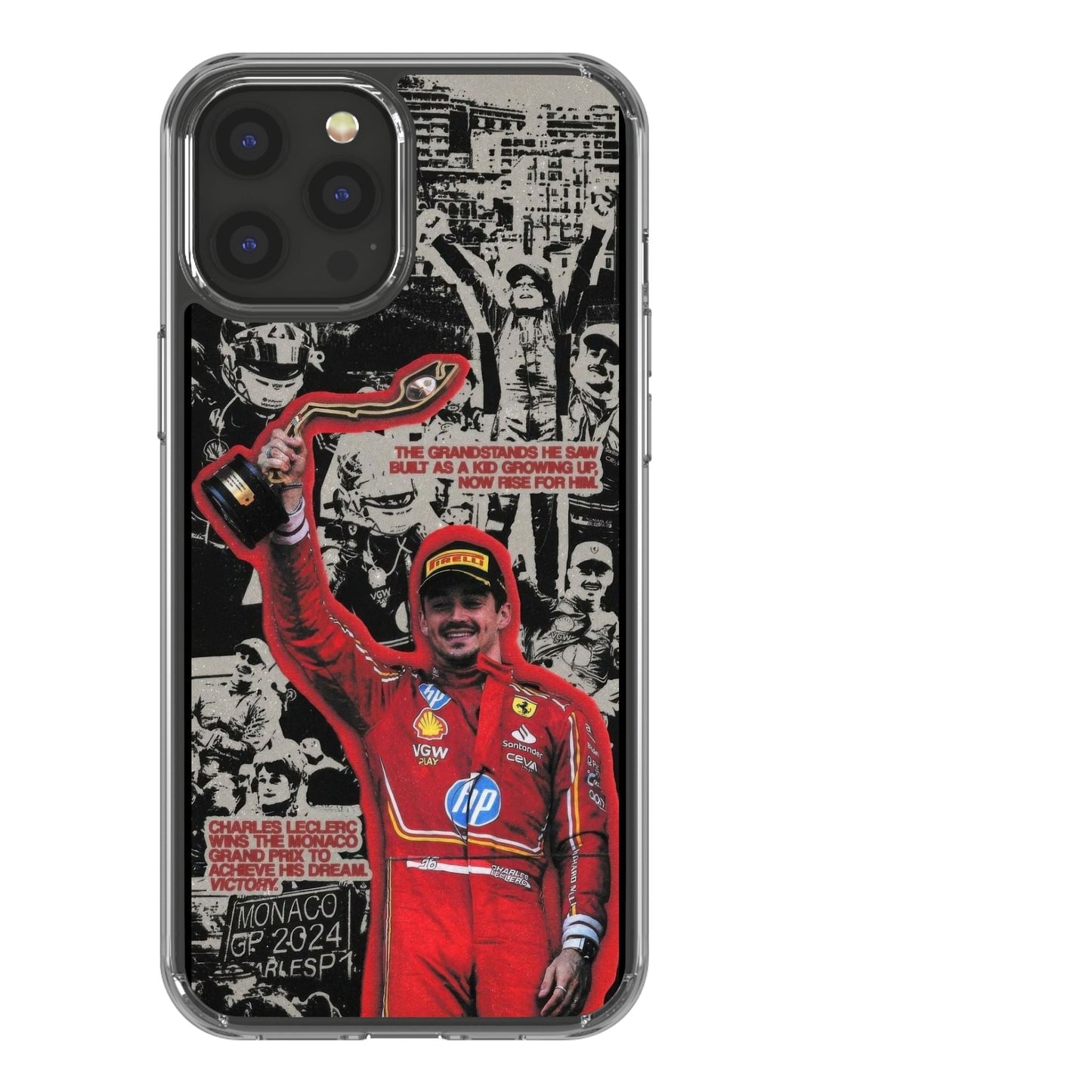 Charles Leclerc Monaco // Phone Case