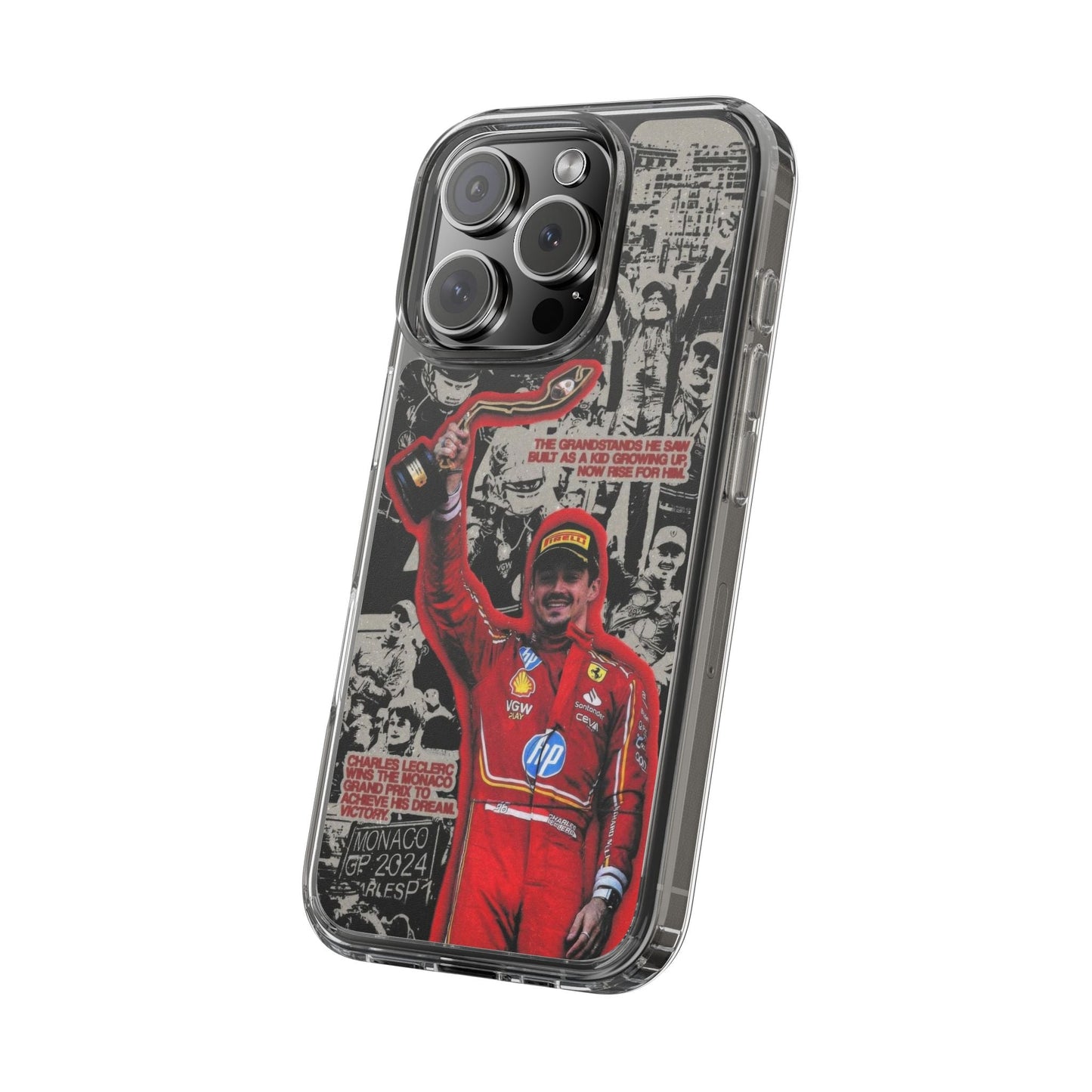 Charles Leclerc Monaco // Phone Case