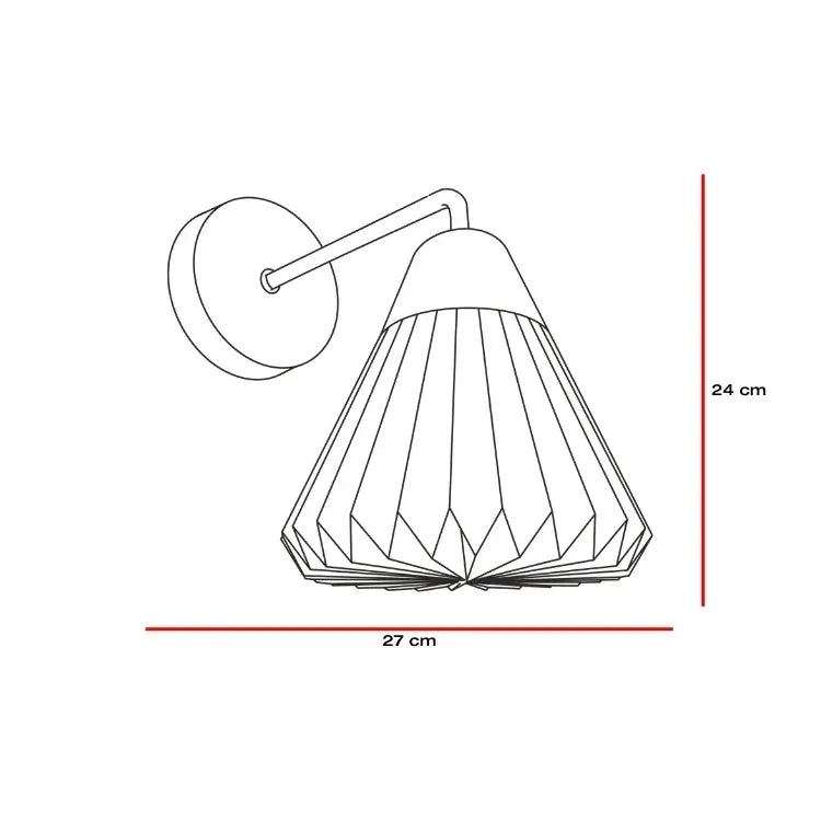 Linen Downlighter Wall Sconce