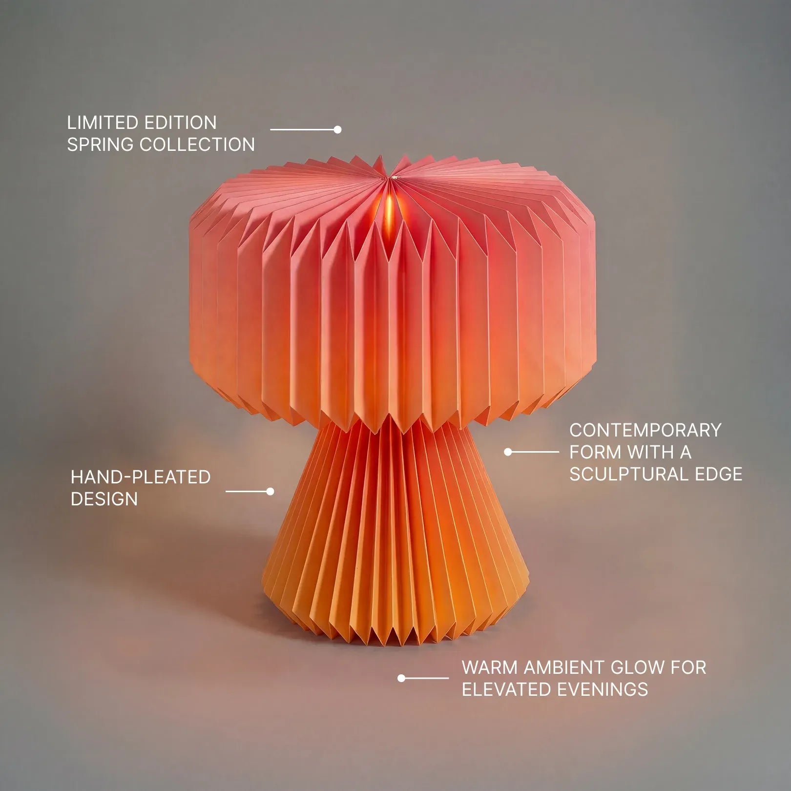 Orilamp Peach Glow Aurora Skies Edition
