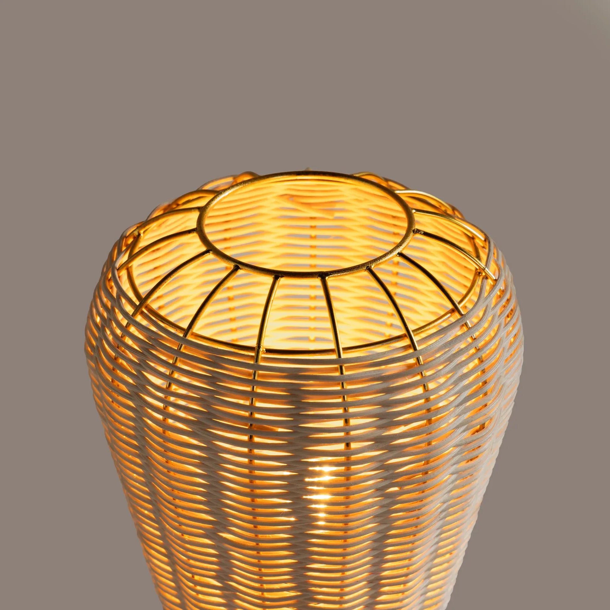 Meiji Rattan Table Lamp