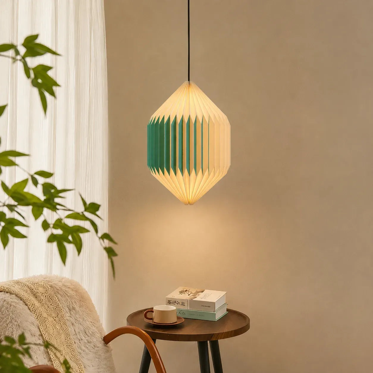 Oblong Pendant Lamp