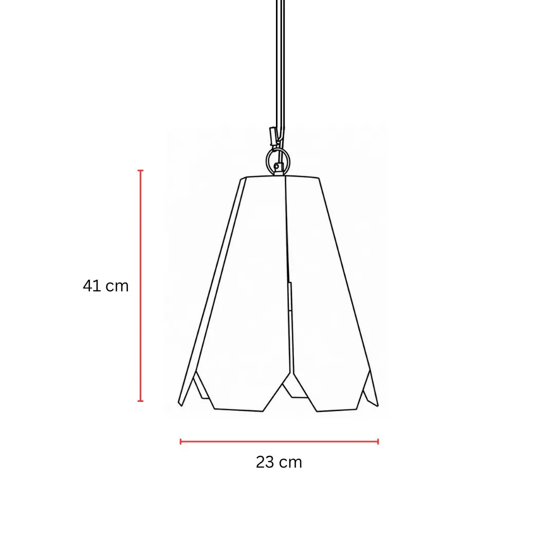Fold Hexa Pendant Lamp