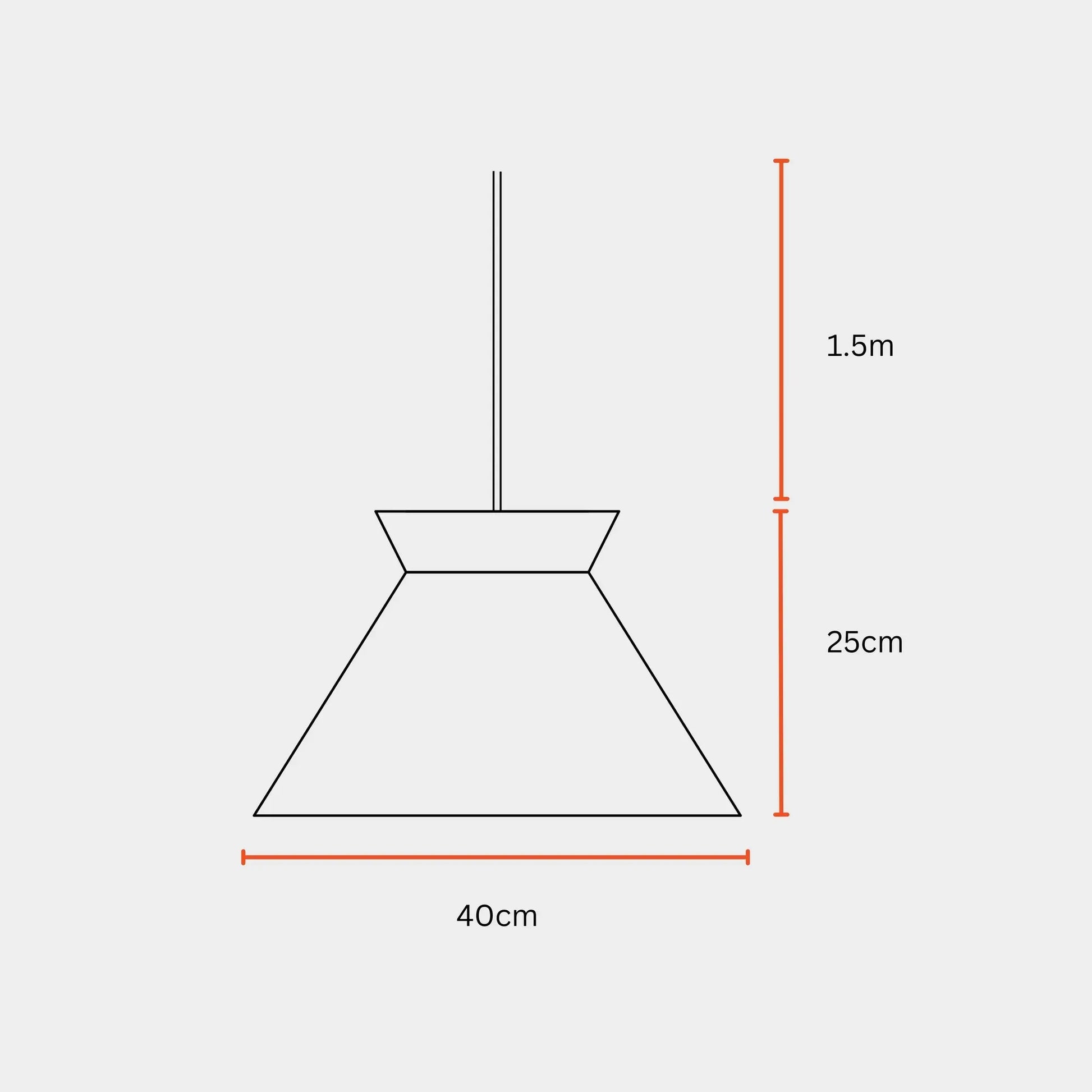 Ombre Pendant Lamp
