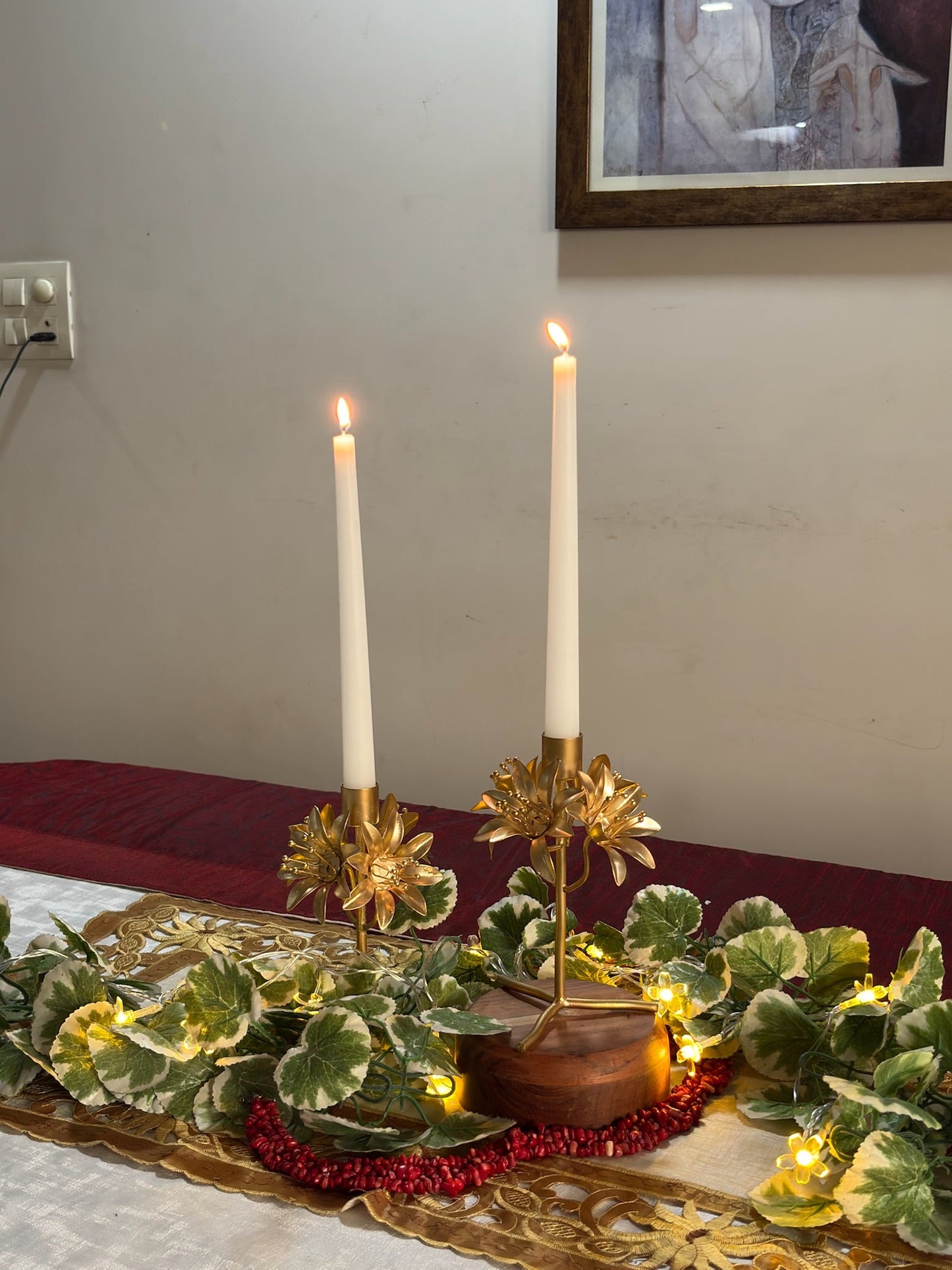 Bloom Candle Holder Diwali Set