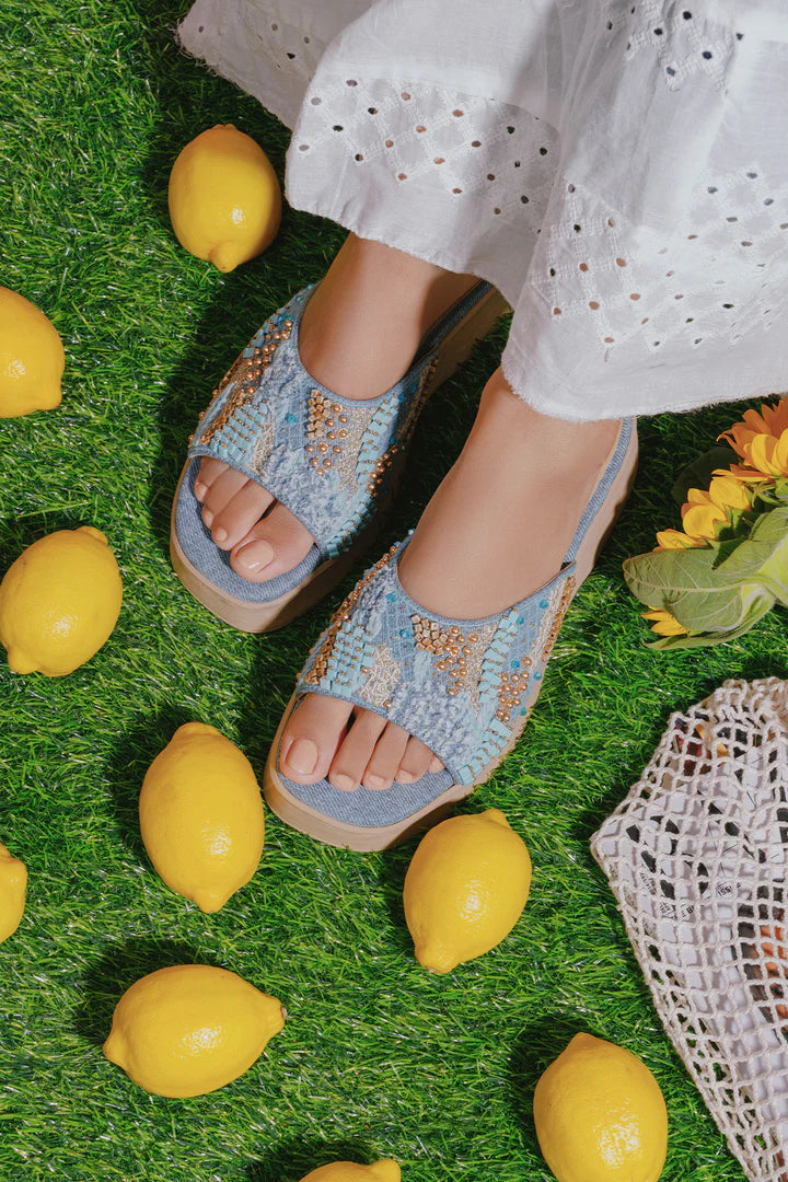 Anaar Denisse Wedge Sandals