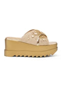 Anaar Glam Factory Wedge Sandals