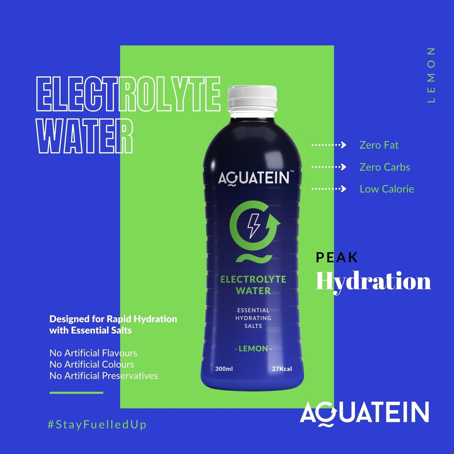 Aquatein Electrolyte Water