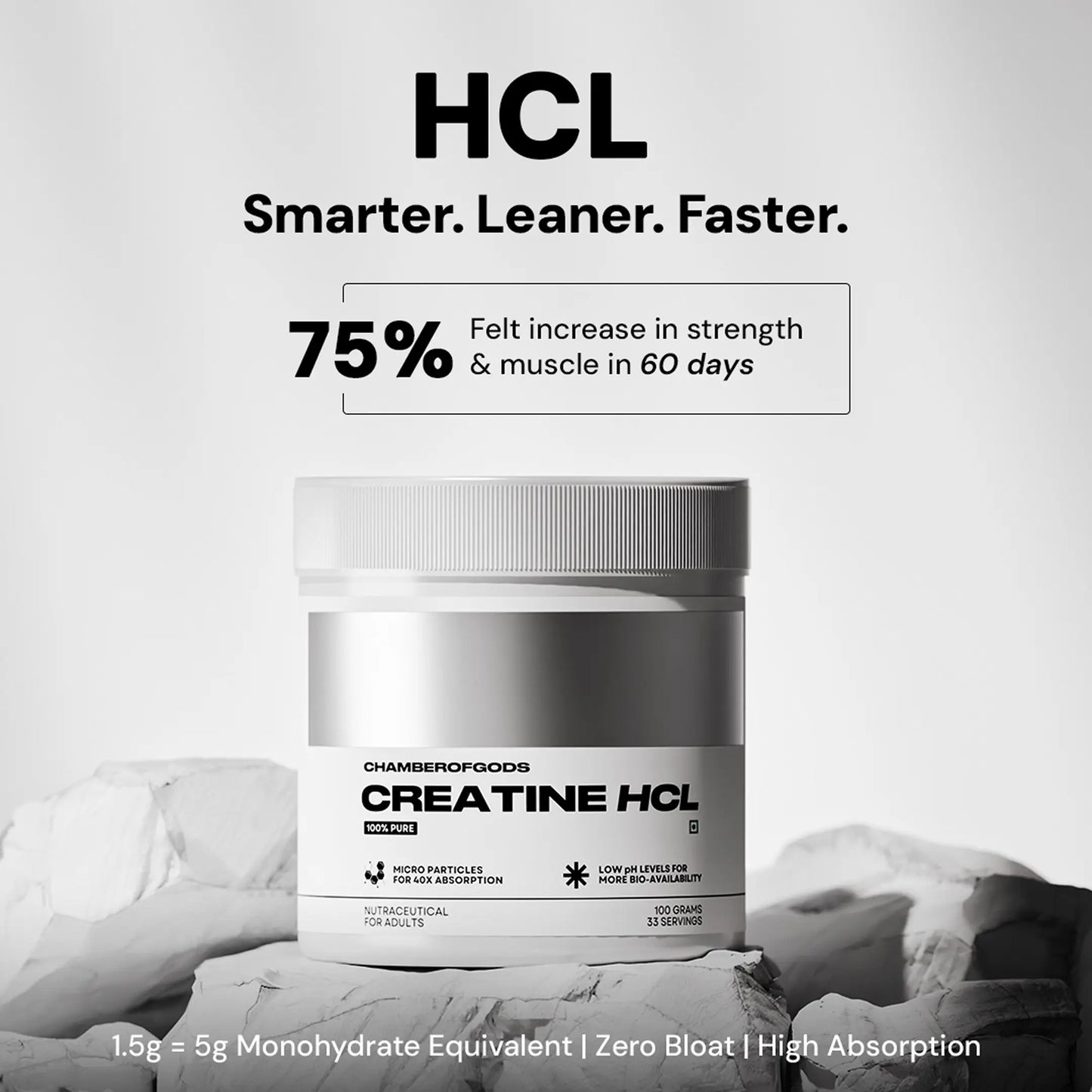 Creatine Hcl Original Supplement | 100% Pure