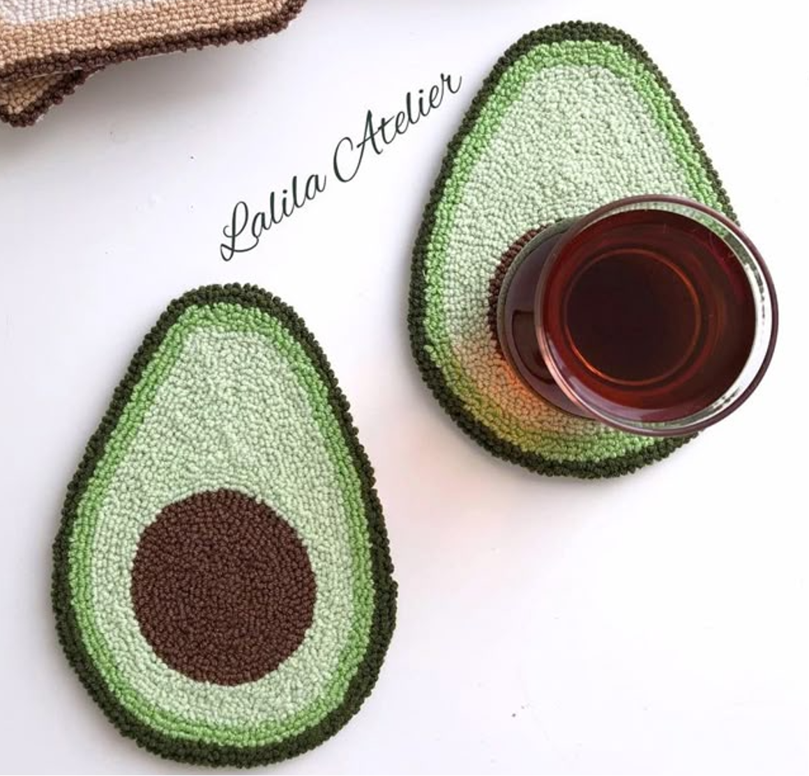 Avocado Mug Rug