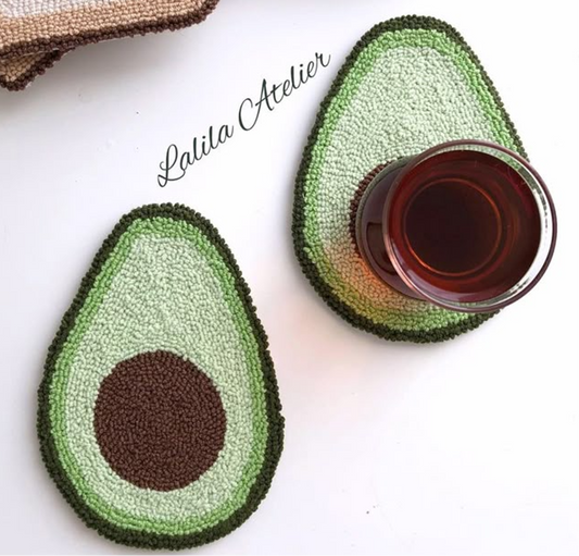 Avocado Mug Rug