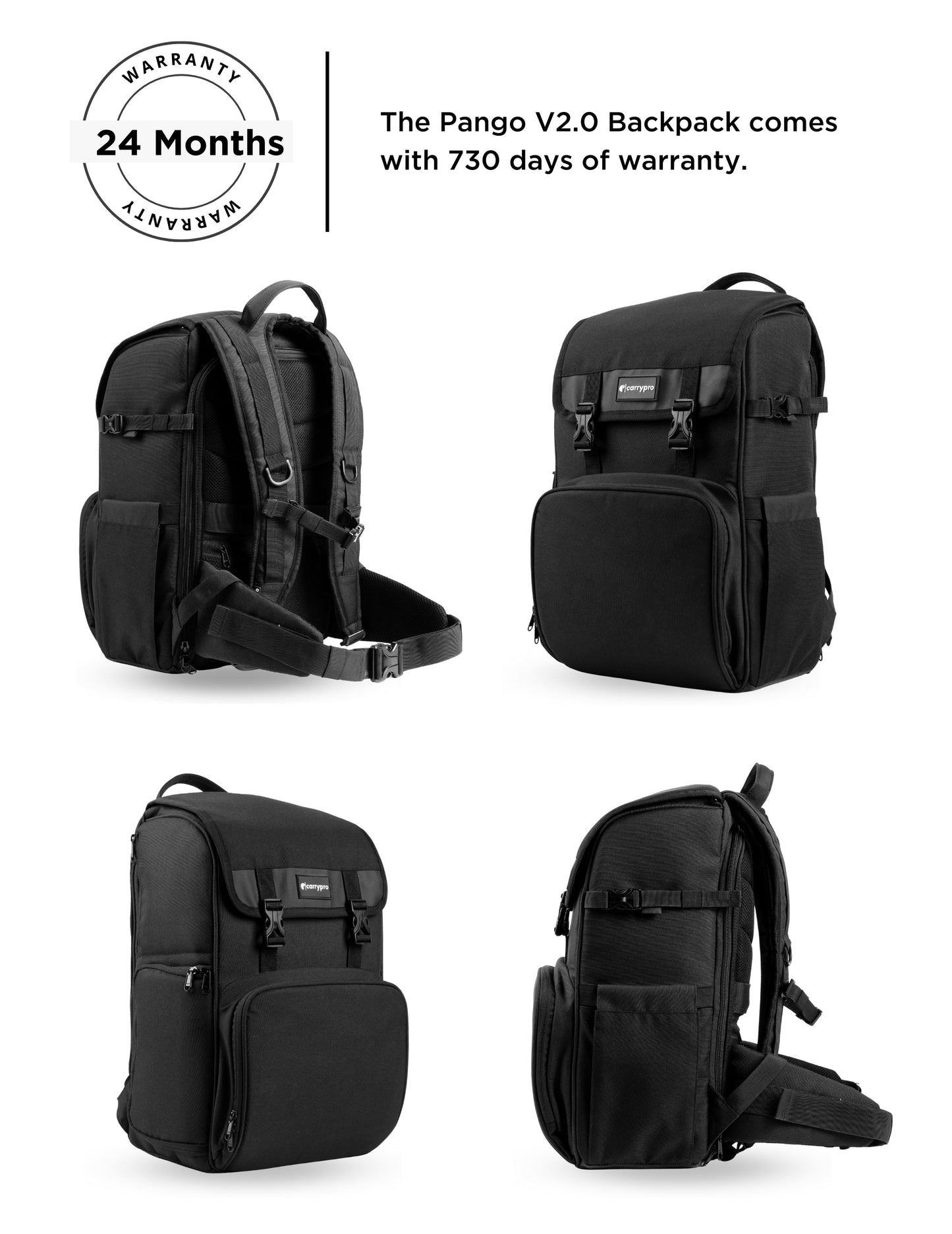 The Pango V2.0 Camera Travel Backpack