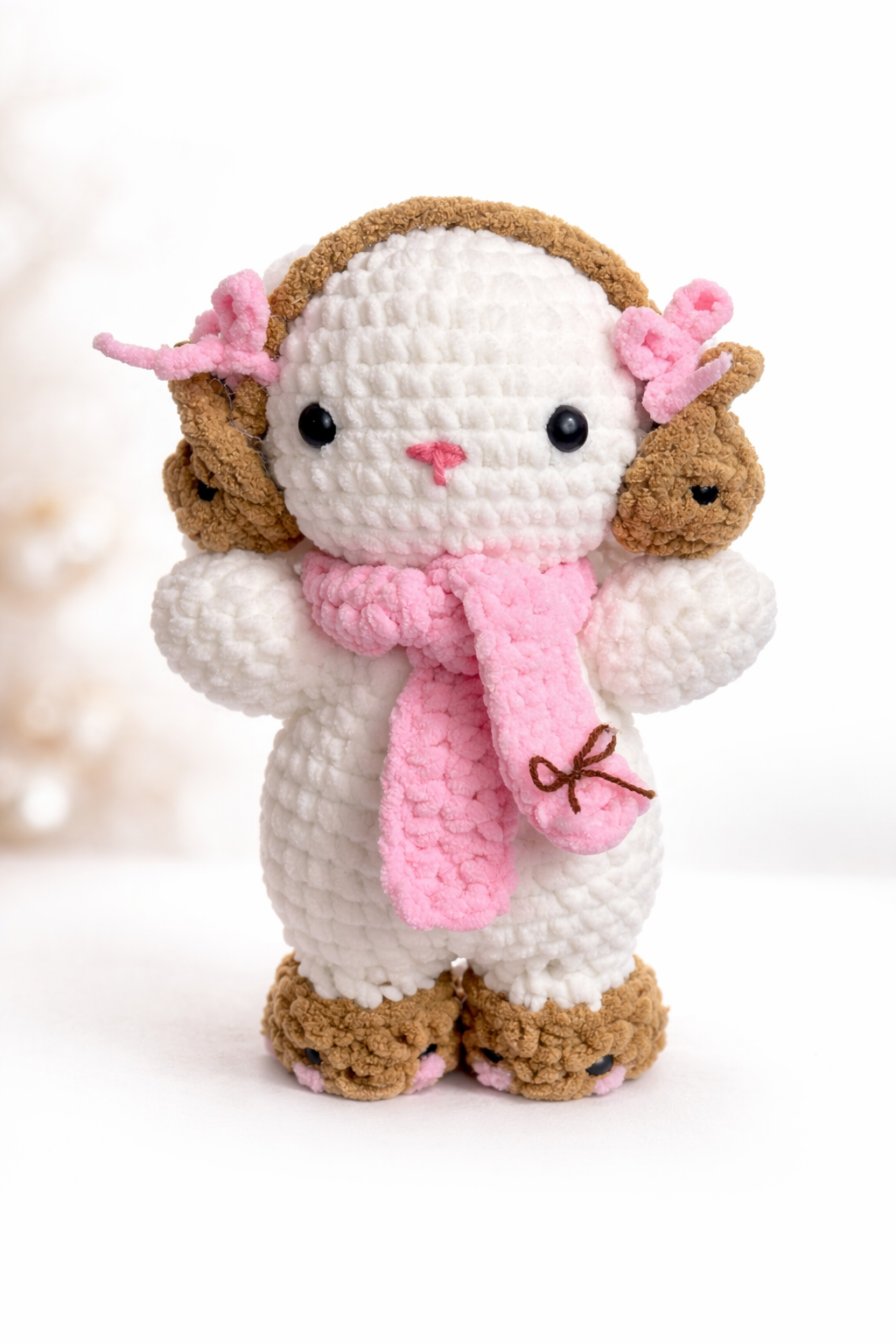 Pink Muffin Bunny | Crochet Doll 🐰