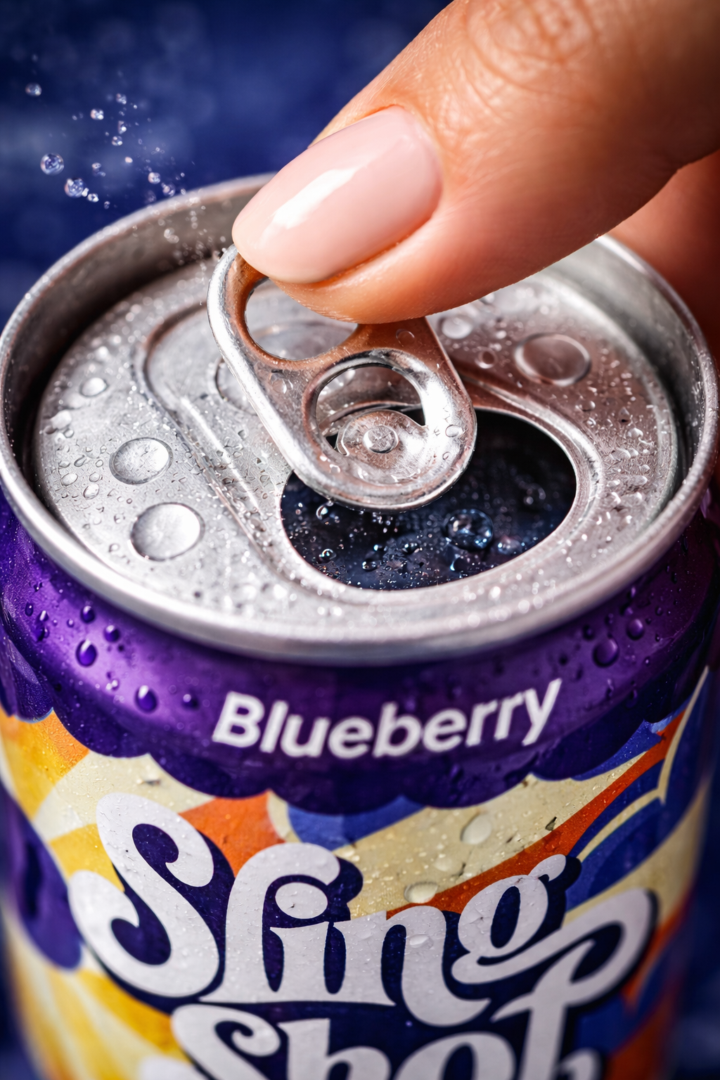 Blueberry Prebiotic Soda