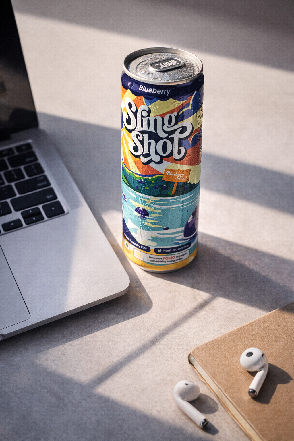Blueberry Prebiotic Soda