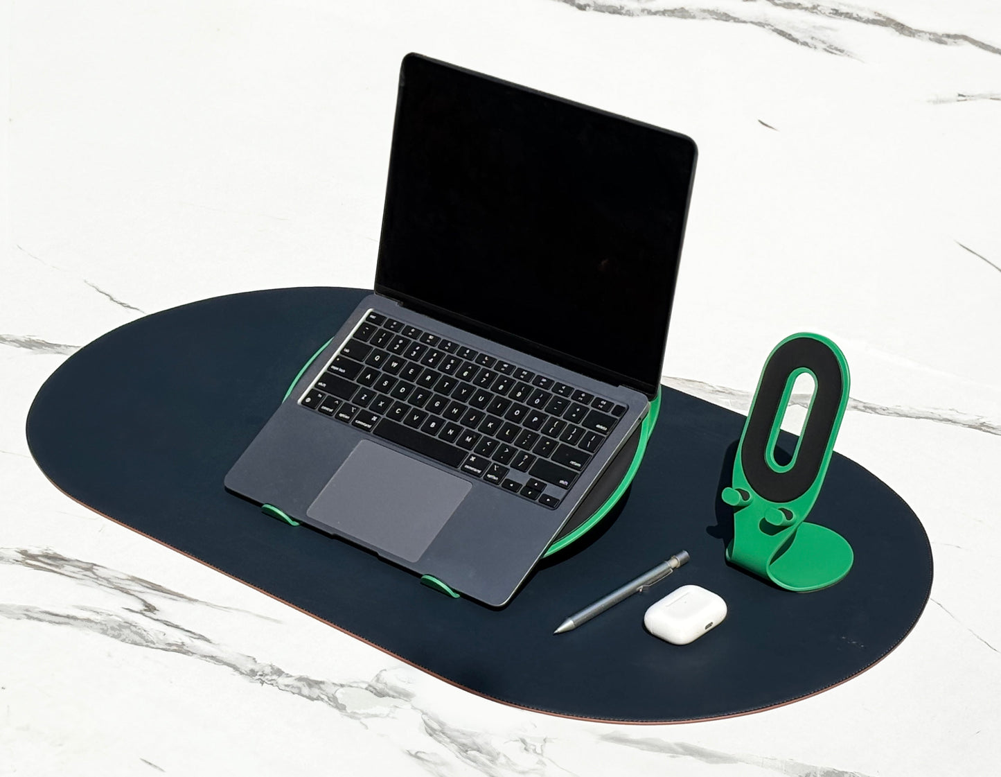 Loop Dual-Side Large Desk Mat in Vegan Leather