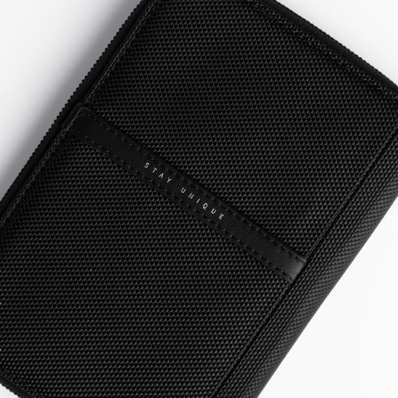 Scaters Passport Zip Wallet | Black