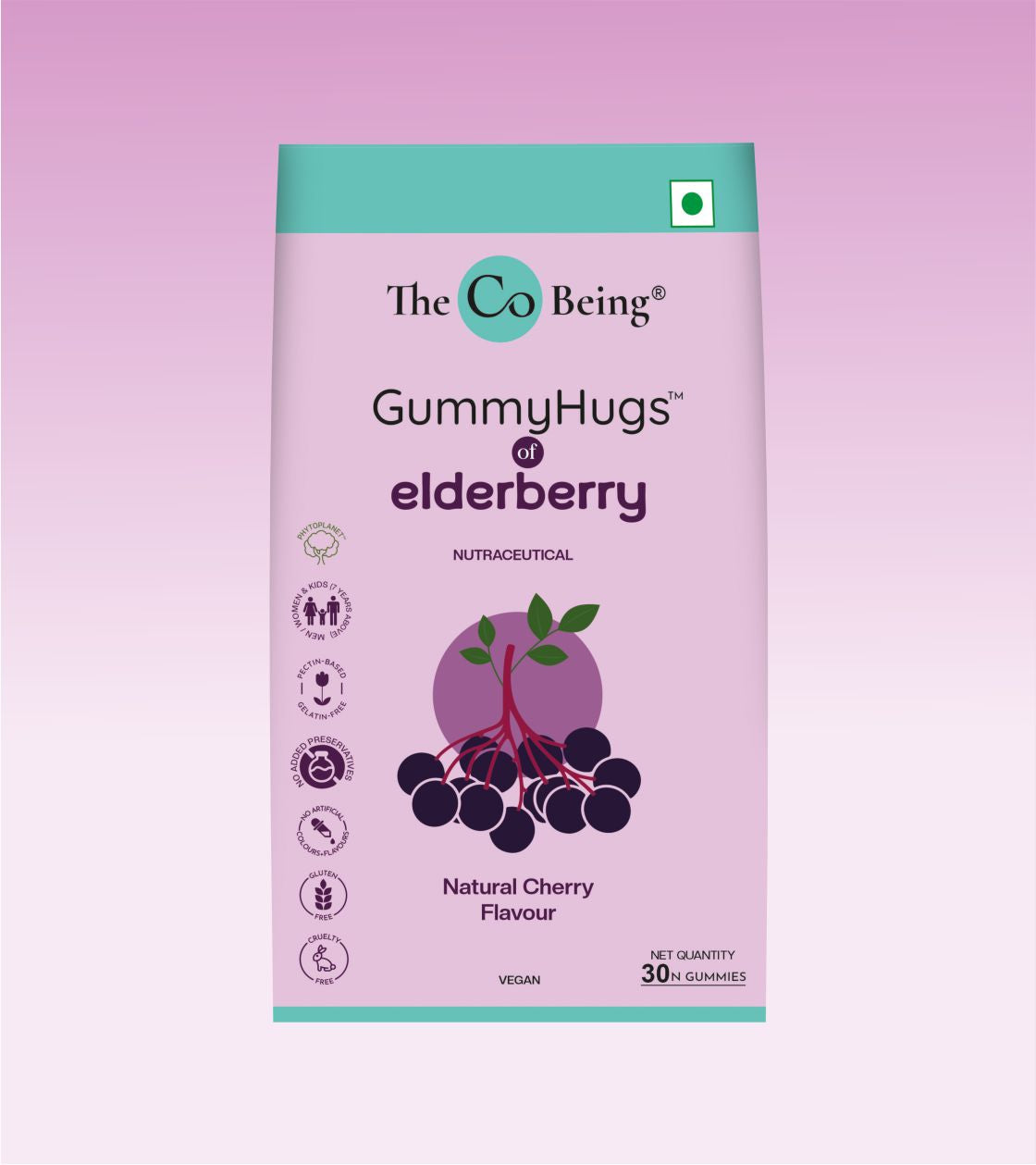 The Co. Being Elderberry GummyHugs