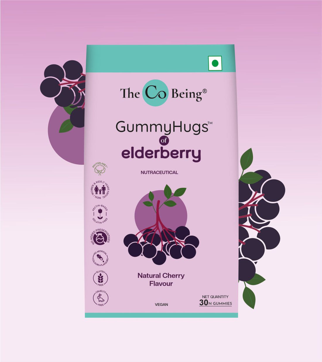 The Co. Being Elderberry GummyHugs